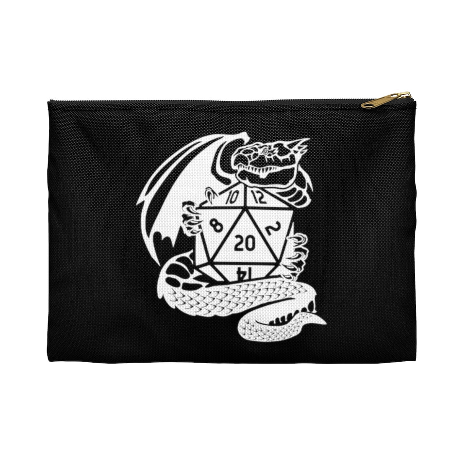 Dragon Fantasy Tabletop Gaming Dice Pouch | RPG Accessory Pouch