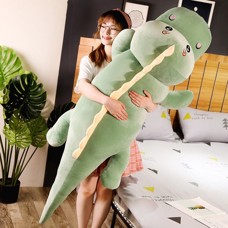 dinosaur stuffed animal, stuffed dinosaur, dinosaur plush, giant stuffed dinosaur