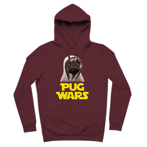 Pug Wars The Last Pug ﻿Premium Adult Hoodie Pug Wars The Last Pug ﻿Premium Adult Hoodie