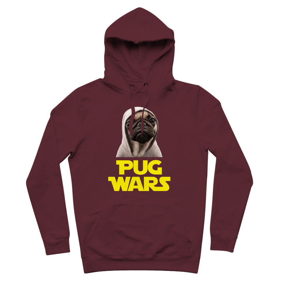 Pug Wars The Last Pug ﻿Premium Adult Hoodie