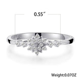 Luxury Snowflake Ring Luxury Snowflake Ring