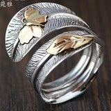 Sterling Silver Feather Ring Sterling Silver Feather Ring