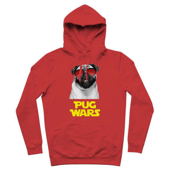Pug Wars Return Of The Pug ﻿Premium Adult Hoodie