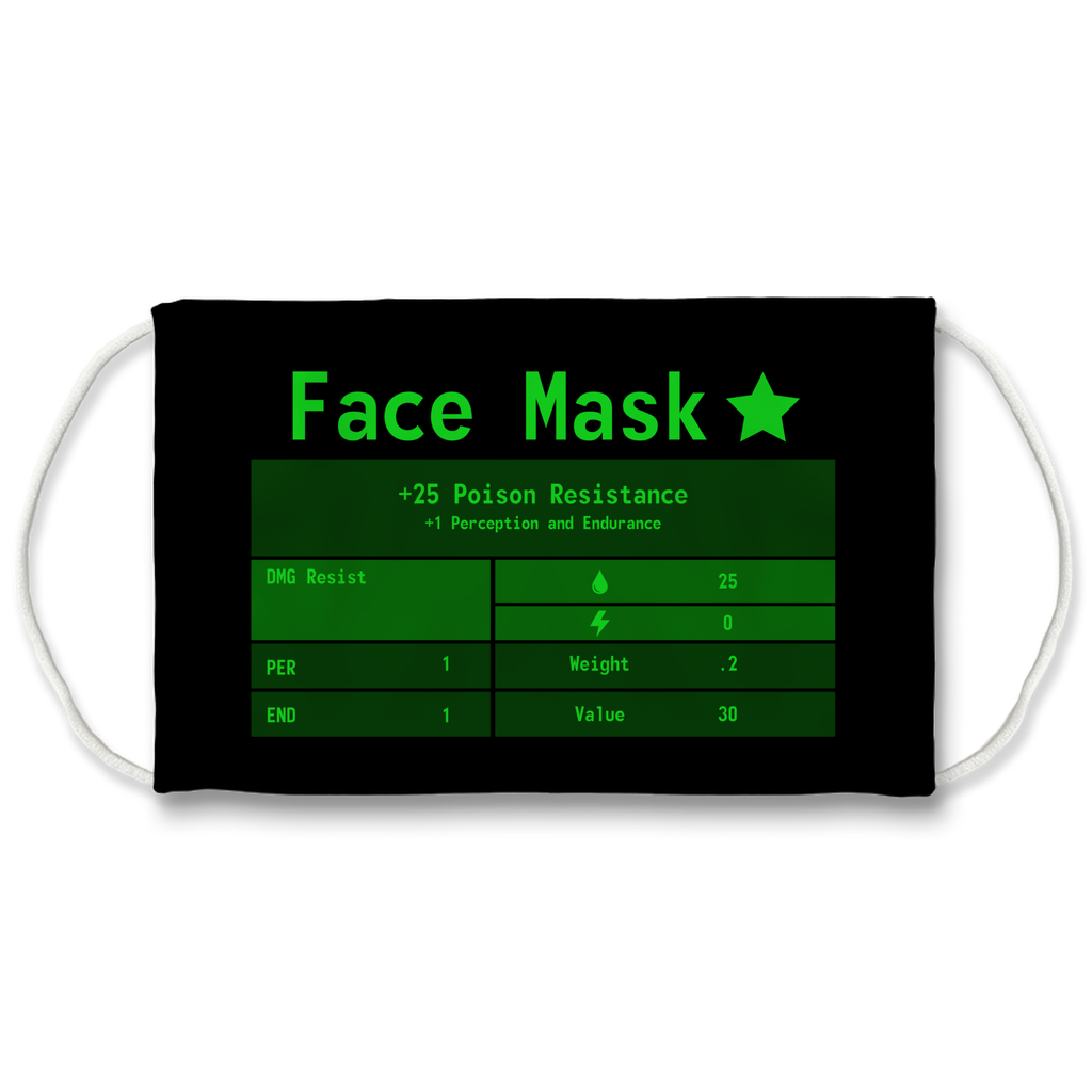 fallout face mask