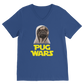 Pug Wars The Last Pug ﻿Classic V-Neck T-Shirt