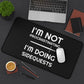 I'm Not Procrastinating I'm Doing Side Quests RPG Fantasy Desk Mat | RPG Mouse Mat | Gaming Mouse Pad