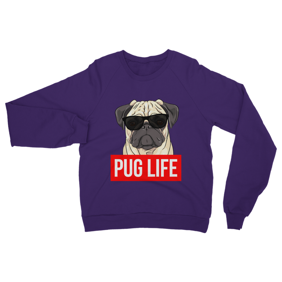 Pug Life - Pug Lover ﻿Classic Adult Sweatshirt