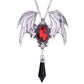vampire necklace, bat necklace