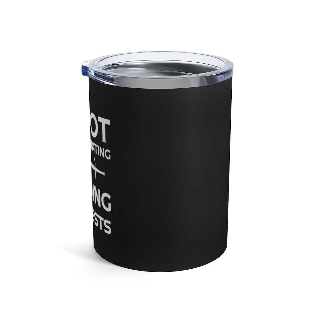 I'm Not Procrastinating I'm Doing Side Quests RPG 10 oz. Black Mug | Fantasy Gamer Gifts For Men Tumbler | RPG Gaming Tumbler 10oz