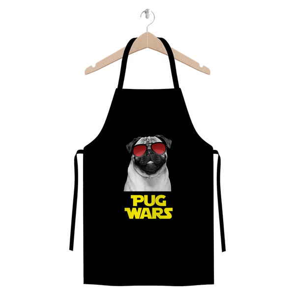 Pug Wars Return Of The Pug ﻿Premium Jersey Apron