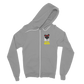 Pug Wars Return Of The Pug ﻿Classic Adult Zip Hoodie