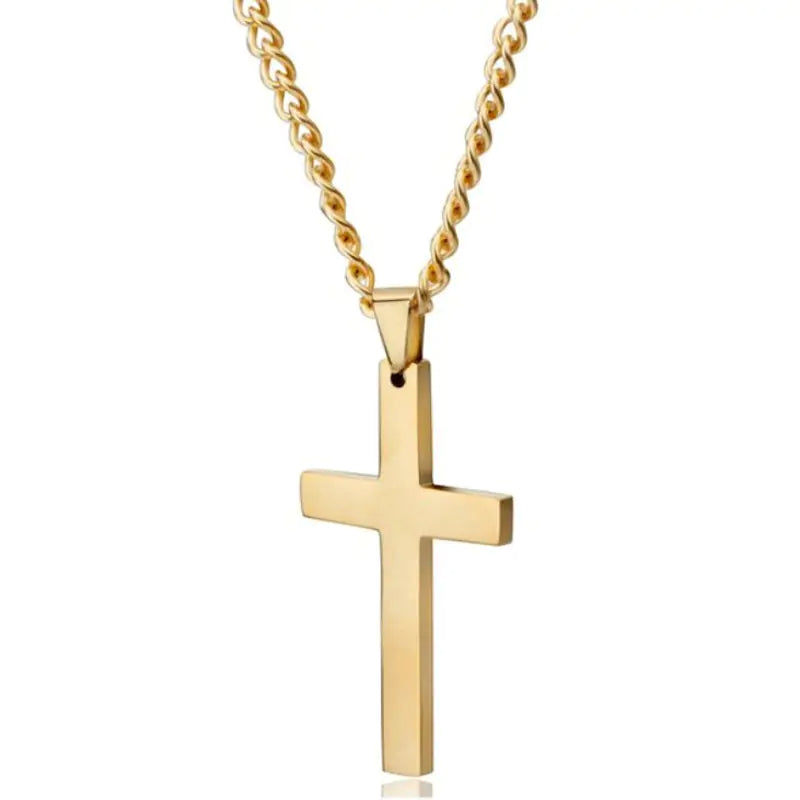 Christian Cross Necklace - Religious Jesus Cross Necklace
