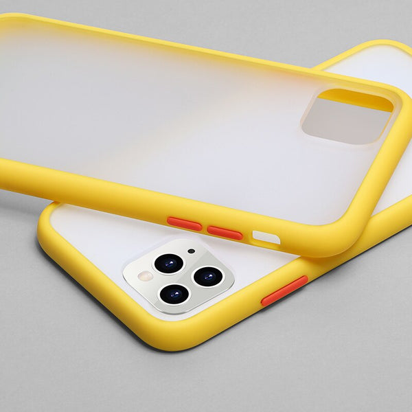 Shockproof Transparent Silicone Phone Case For iPhone