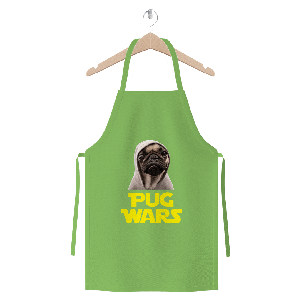 Pug Wars The Last Pug ﻿Premium Jersey Apron