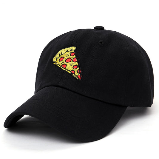 Pizza Embroidered Baseball Cap
