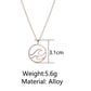 wave necklace