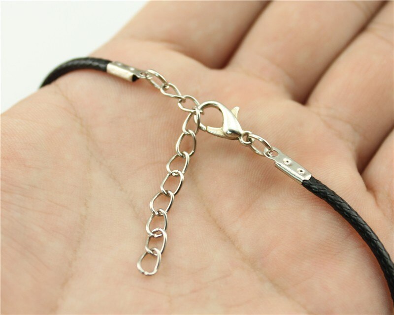 Cleopatra Pendant Leather Necklace Secondary image