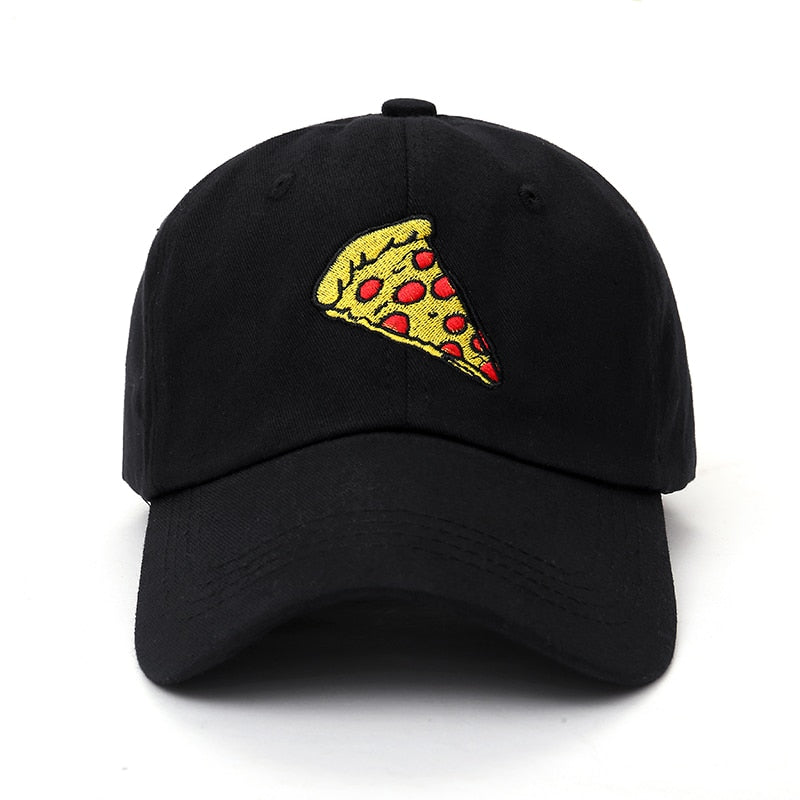 Pizza Embroidered Baseball Cap