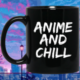 Anime And Chill Anime Mug | Anime Gift Cup | Anime Coffee Mug | Anime Merch | 11oz Kawaii Mug Anime And Chill Anime Mug | Anime Gift Cup | Anime Coffee Mug | Anime Merch | 11oz Kawaii Mug