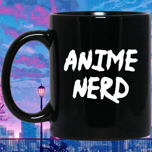 Anime Nerd Anime Mug | Anime Gift Cup | Anime Coffee Mug | Anime Merch | 11oz Kawaii Mug