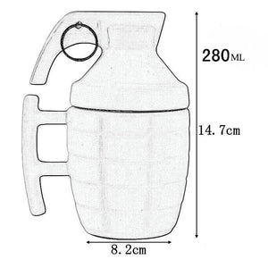 Grenade Coffee Mug With Lid Grenade Coffee Mug With Lid