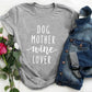 Dog Mother Wine Lover T-Shirt