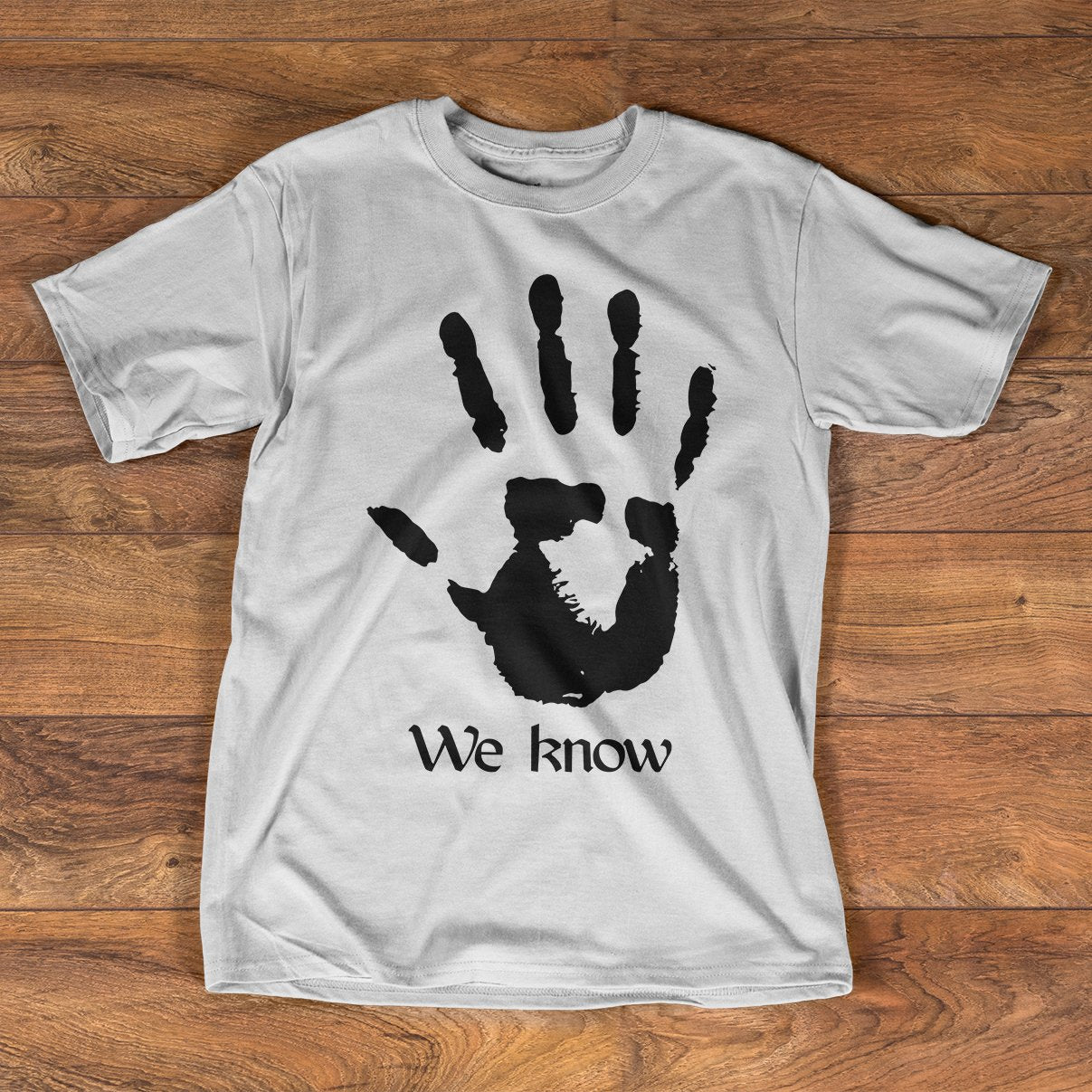 Dark Brotherhood We Know 3 Light T-Shirt Main image