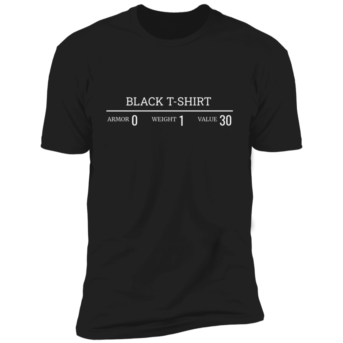 Black RPG Premium Short Sleeve T-Shirt