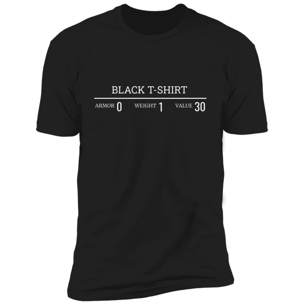 Black RPG Premium Short Sleeve T-Shirt