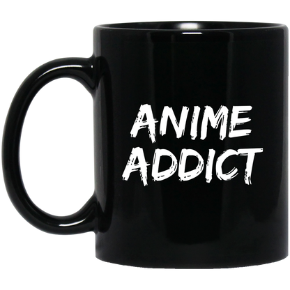 Anime Addict Anime Mug | Anime Gift Cup | Anime Coffee Mug | Anime Merch | 11oz Kawaii Mug