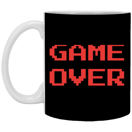 Game Over 11 oz. White Mug