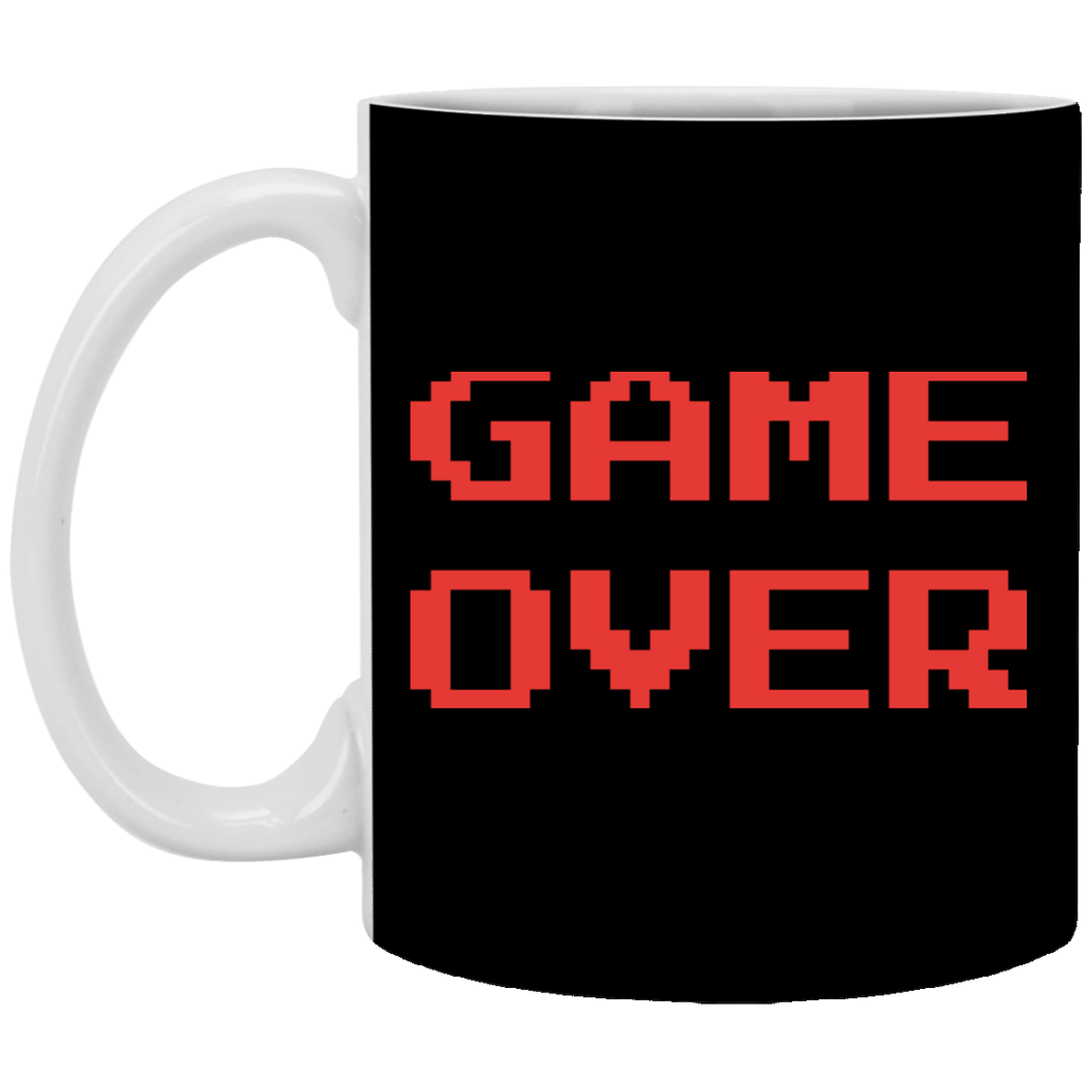 Game Over 11 oz. White Mug