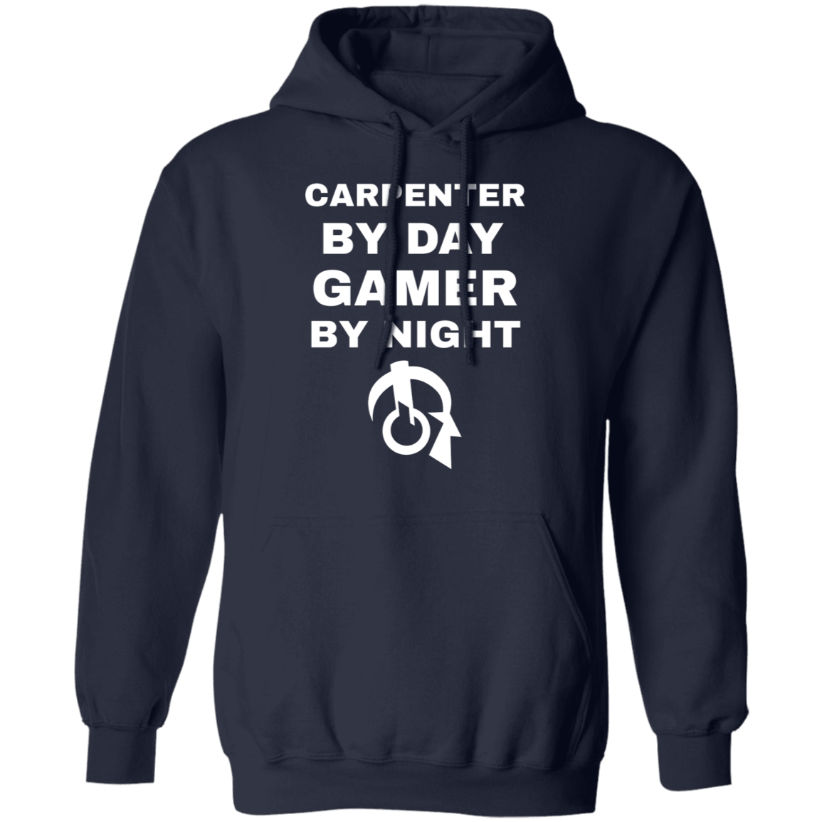 Carpenter By Day Gamer By Night Hoodie