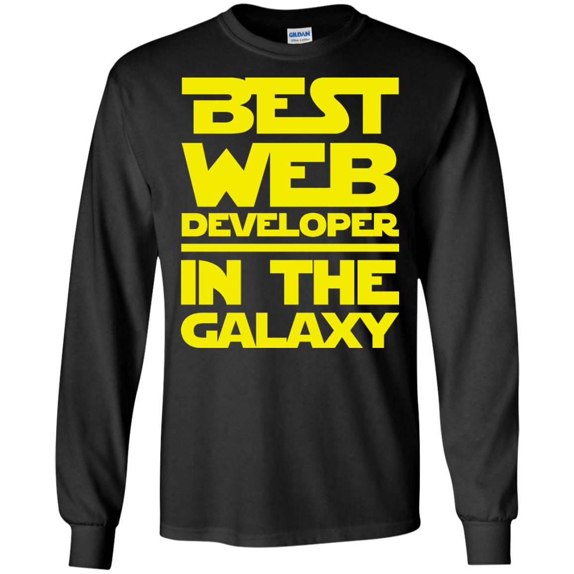 Best Web Developer In The Galaxy Shirt