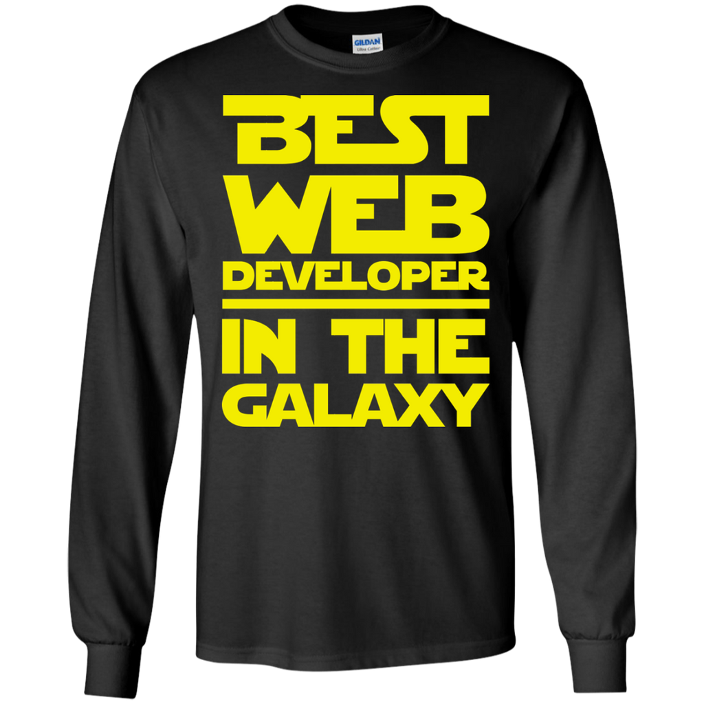 Best Web Developer In The Galaxy Shirt