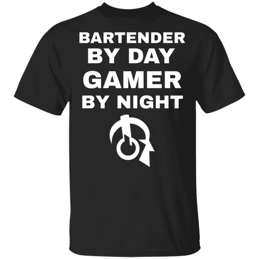 Bartender By Day Gamer By Night T-Shirt