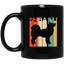Shiba Inu Mug | Funny Shiba Inu Gifts | Cute Shiba Inu Silhouette 11 oz. Black Mug