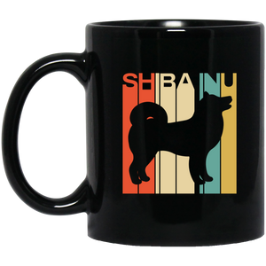 Shiba Inu Mug | Funny Shiba Inu Gifts | Cute Shiba Inu Silhouette 11 oz. Black Mug Shiba Inu Mug | Funny Shiba Inu Gifts | Cute Shiba Inu Silhouette 11 oz. Black Mug