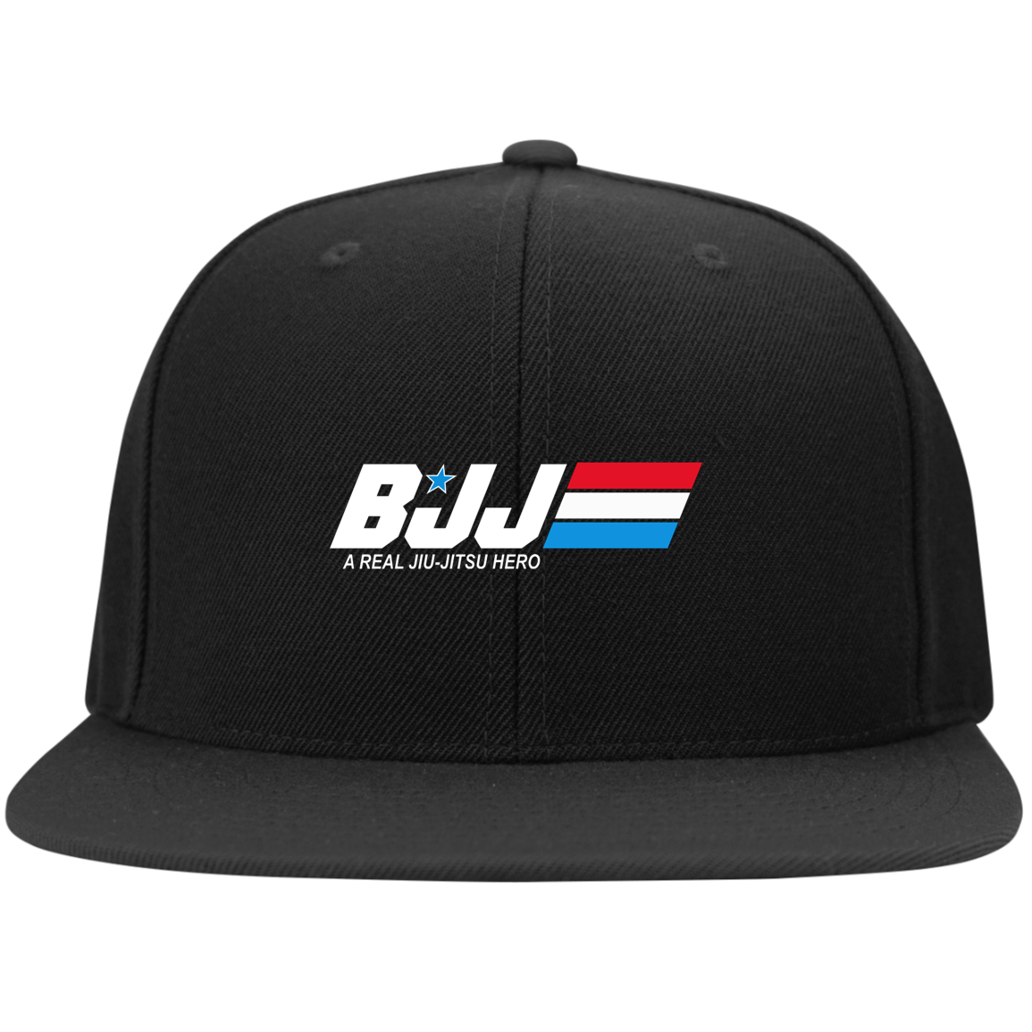 BJJ A Real Jiu Jitsu Hero BJJ Snapback Hat Secondary image
