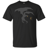 Dragon Fantasy RPG T-Shirt Elder Scrolls Skyrim Dragonborn Dragon
