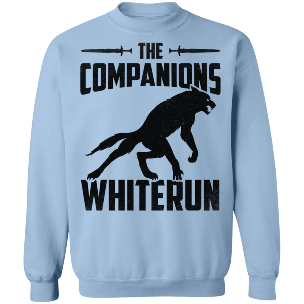 The Companions Whiterun Light Crewneck Pullover Sweatshirt  8 oz