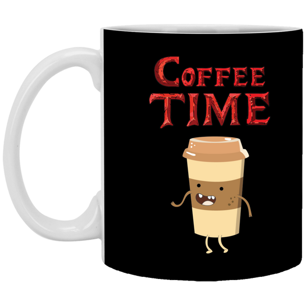 Coffee Time - Coffee Lovers 11 oz. White Mug