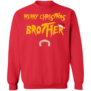 Merry Christmas Brother Ugly Xmas Sweatshirt hoan brother hulk