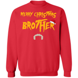 Merry Christmas Brother Ugly Xmas Sweatshirt hoan brother hulk