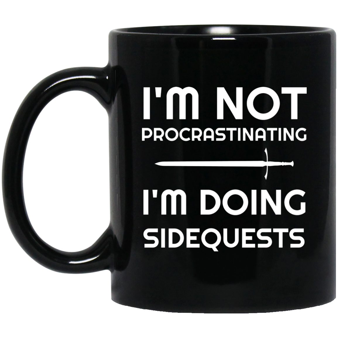 I'm Not Procrastinating I'm Doing Side Quests 11 oz Mug Secondary image