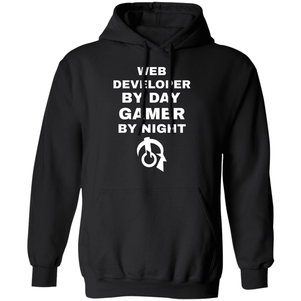 Web Developer By Day Gamer By Night Hoodie