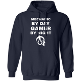 Mechanic By Day Gamer By Night Hoodie Mechanic By Day Gamer By Night Hoodie