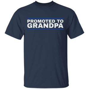 Promoted to Grandpa T-Shirt Promoted to Grandpa T-Shirt