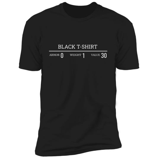 Black T-Shirt Skyrim