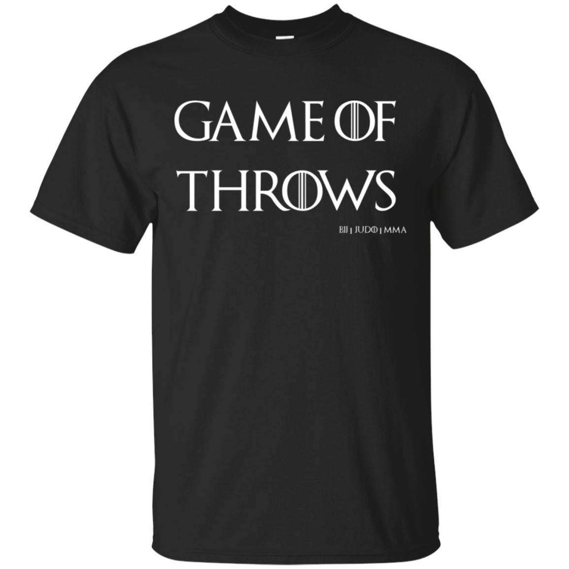 Game Of Throws Brazilian Jiu Jitsu Judo MMA T-Shirt Secondary image